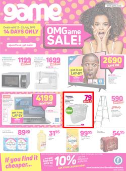 Game Namibia : OMGame Sale! (12 July - 25 July 2018), page 1