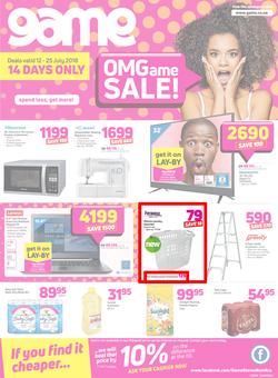 Game Namibia : OMGame Sale! (12 July - 25 July 2018), page 1