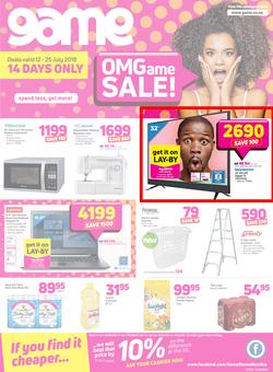 Game Namibia : OMGame Sale! (12 July - 25 July 2018), page 1