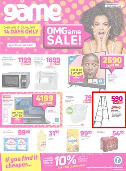 Game Namibia : OMGame Sale! (12 July - 25 July 2018), page 1