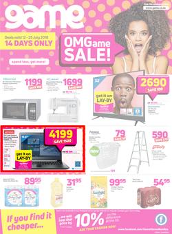 Game Namibia : OMGame Sale! (12 July - 25 July 2018), page 1