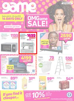 Game Namibia : OMGame Sale! (12 July - 25 July 2018), page 1