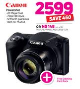 Canon Powershot With Free Greeting Card Pack
