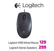 Logitech M90 Wired Mouse