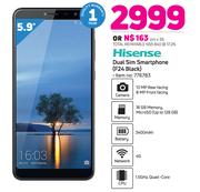 Hisense Dual Sim Smartphone F24 Black
