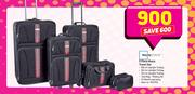 Mainstays 5-Piece Black Travel Set