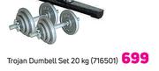 Trojan Dumbell Set 20kg