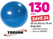 Trojan 55cm/65cm/75cm Body Ball-Each
