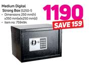 Medium Digital Strong Box S25D-1