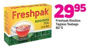 Freshpak Rooibos Tagless Teabags 80’s