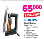 Philips Classsic Dry Iron HD117227
