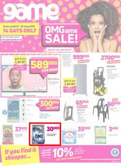 Game Uganda : OMGame Sale! (12 July - 25 July 2018), page 1