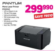Pantum Mono Laser Printer P2500W