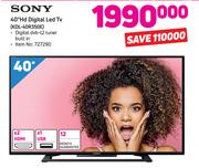 Sony 40" HD Digital LED TV KDL-40R350E