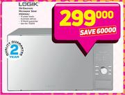 Logik 30ltr Electronic Microwave Silver P90N30AL