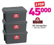 Big Jim 25Ltr Storage Box-For 3