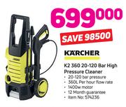 Karcher K2 360 20-120 Bar High Pressure Cleaner