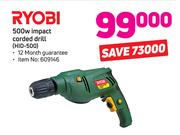 Ryobi 500w Impact Corded Drill HID-500