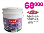 Sadolin Budget Emulision Undercoat-20Ltr