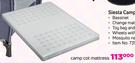 Chelino Camp Cot Mattress