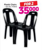 Plastic Chairs-For 2