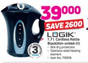 Logik 1.7Ltr Cordless Kettle Black RSH-441668-01
