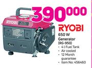 Ryobi 650W Generator RG-950