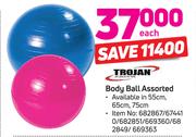 Trojan Body Ball 55/65 Or 75cm-Each
