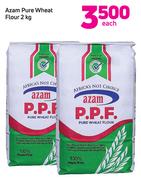 Azam Pure Wheat Flour-2kg Each