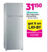 Hisense 185Ltr Fridge (Silver) RS23RDR4SB
