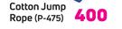 Cotton Jump Rope P-475