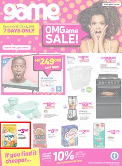 Game Malawi : OMGame Sale! (19 July - 25 July 2018), page 1