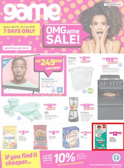 Game Malawi : OMGame Sale! (19 July - 25 July 2018), page 1