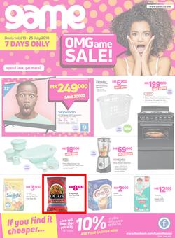 Game Malawi : OMGame Sale! (19 July - 25 July 2018), page 1
