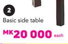 Basic Side Table-Each