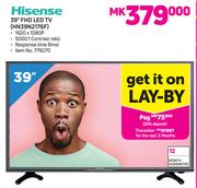 Hisense 39” FHD LED TV HN39N2176F