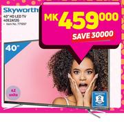 Skyworth 40” HD LED TV 40E2A12G