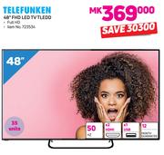 Telefunken 48” FHD LED TV TLEDD