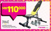 Everlast Dumbell Pro Exercise Bench With Sit Up Attachment