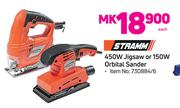 Stramm 450W Jigsaw Or 150W Orbital Sander-Each