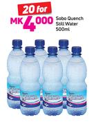 Sobo Quench Still Water-20x500ml