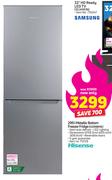 Hisense 299Ltr Metallic Bottom Freezer Fridge H299BME
