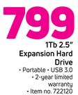 Seagate 1TB 2.5" Expansion Hard Drive