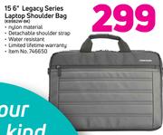 15.6" Legacy Series Laptop Shoulder Bag KB982W-BK