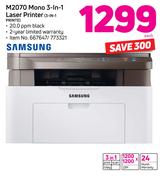 Samsung M2070 Mono 3 In 1 Laser Printer