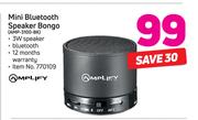 Amplify Mini Bluetooth Speaker Bongo AMP-3100-BK