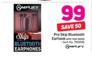 Amplify Pro Skip Bluetooth Earhook AMP-1000-BKRD