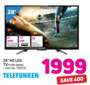 Telefunken 28" HD LED TV TLEDD-28HDA