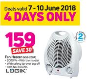  Logik Fan Heater NSB-200A