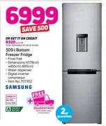 Samsung 309Ltr Bottom Freezer Fridge